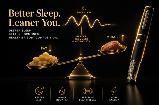 Does sleep affect weight loss on a GLP-1, protecting fat loss and muscle