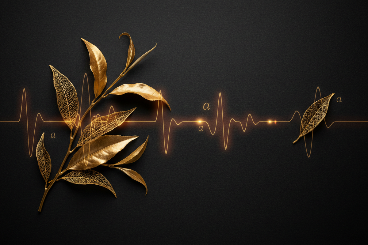 Complete guide to L-theanine for sleep, showing calm-without-sedation