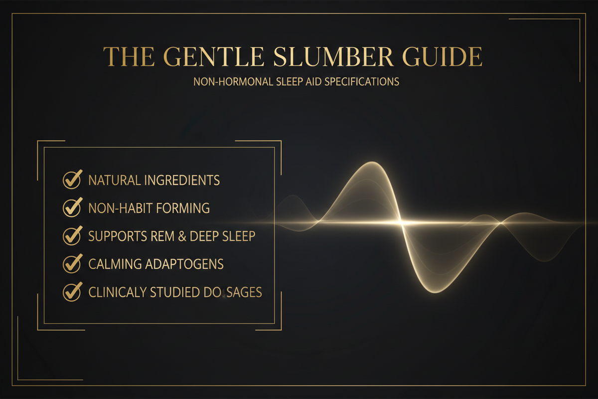 Best non-hormonal sleep support for perimenopause and menopause, judged by a five-point rubric