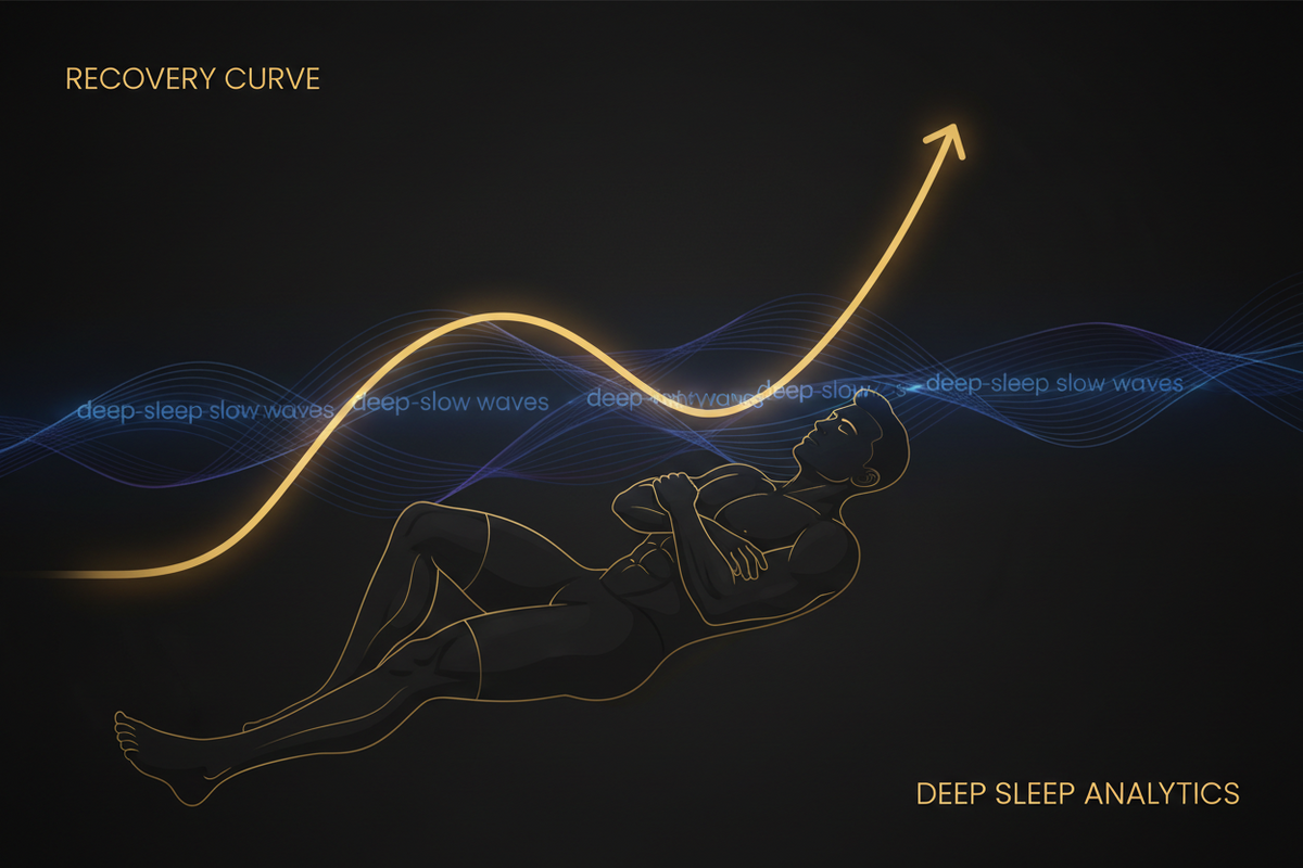 How sleep affects muscle recovery, deep sleep driving growth hormone and repair