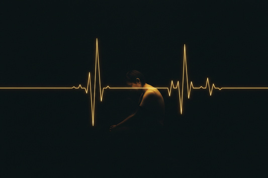 Wired but tired, physical exhaustion overridden by an alert nervous system