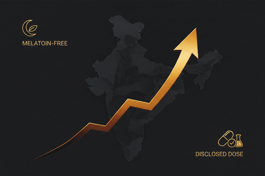 India sleep supplement market growth and the shift toward melatonin-free, disclosed-dose formulas