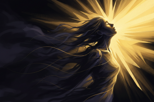  Illustration showing performance decline on 6 hours of sleep, gold on black